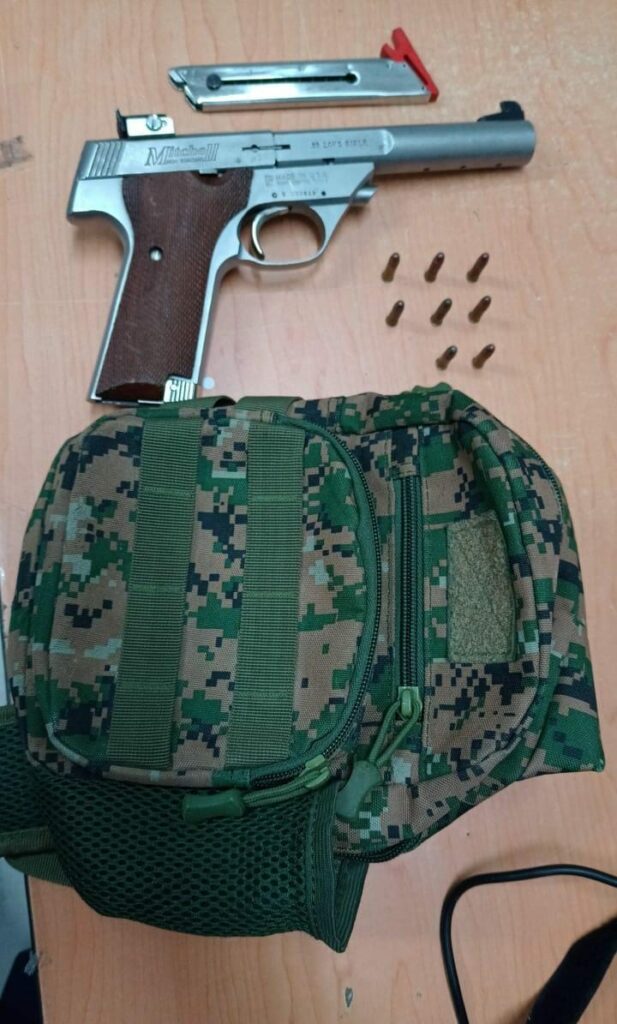 Aseguran arma de fuego en colonia Centro de Playa del Carmen