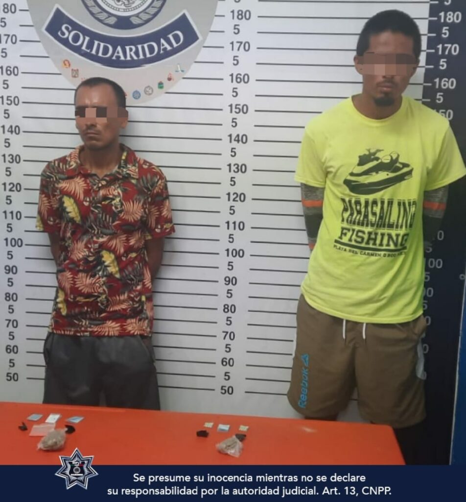 Detienen a narcomenudistas que operaban en zona costera de Playacar