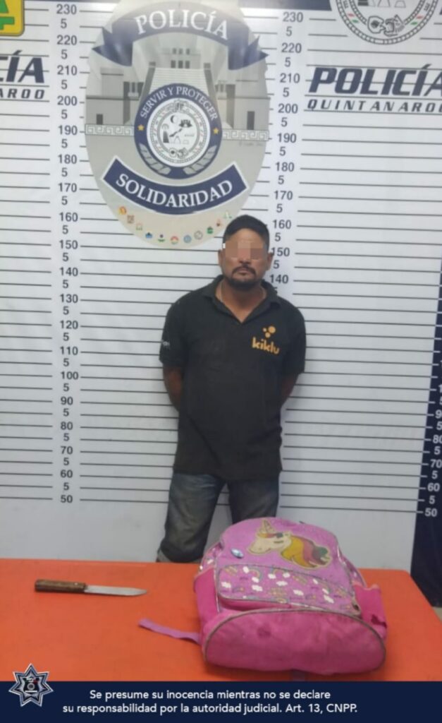 Detienen a sujeto por cobro de derecho de piso en Nuevo Noh Bec