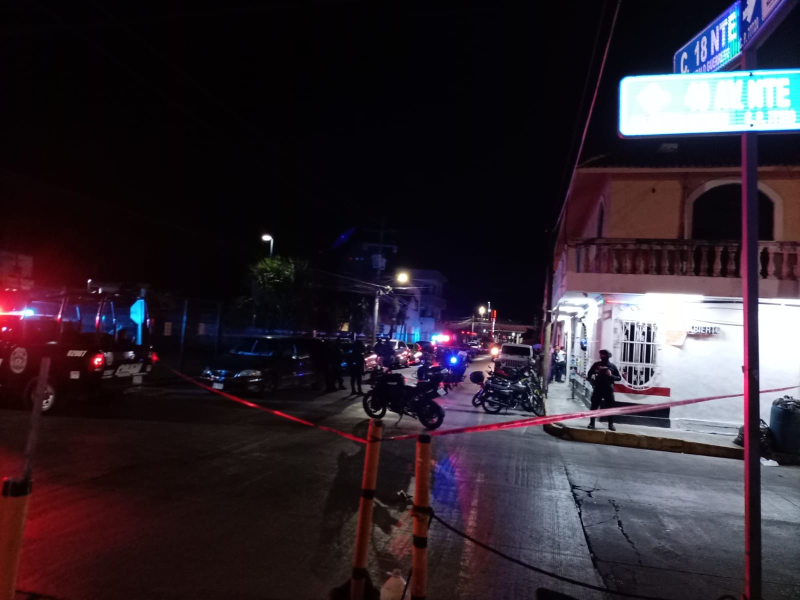 Disparan contra bar en Playa del Carmen