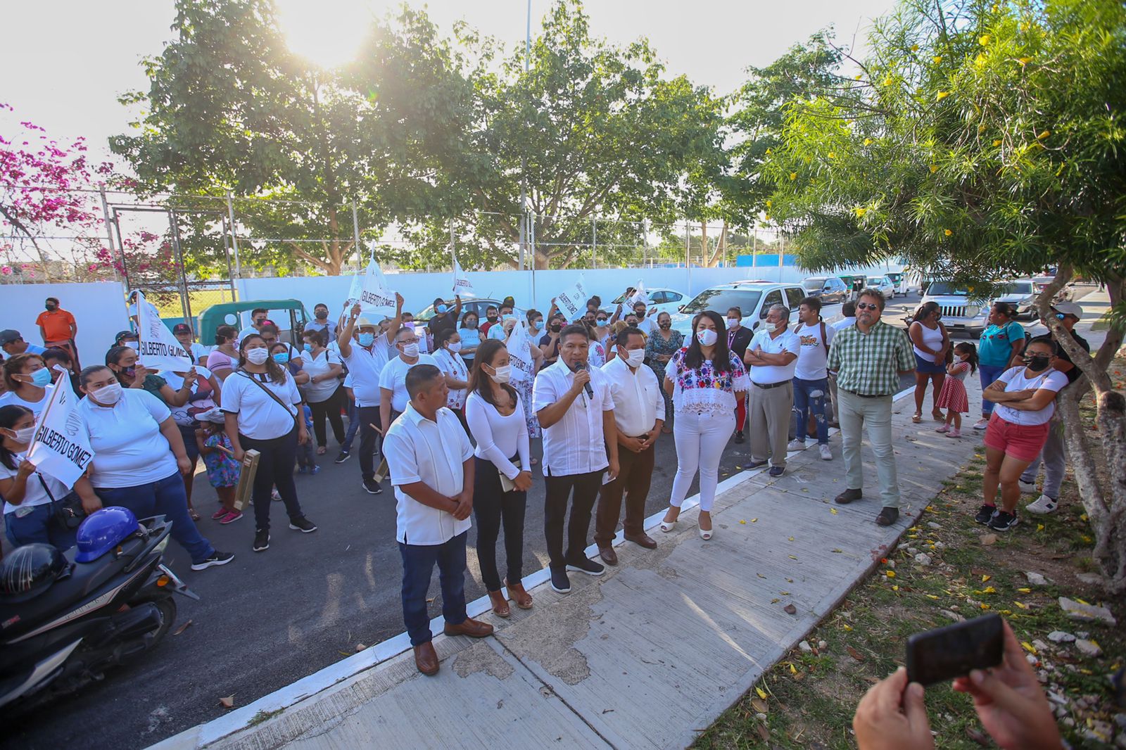 Promete candidato a alcalde de Puerto Aventuras reducir rezago en salud, educación y seguridad