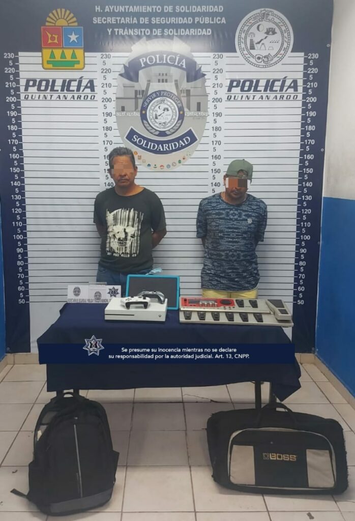 ¡Alerta Playa del Carmen! Robaban casas en el fraccionamiento Cataluña y finalmente son detenidos