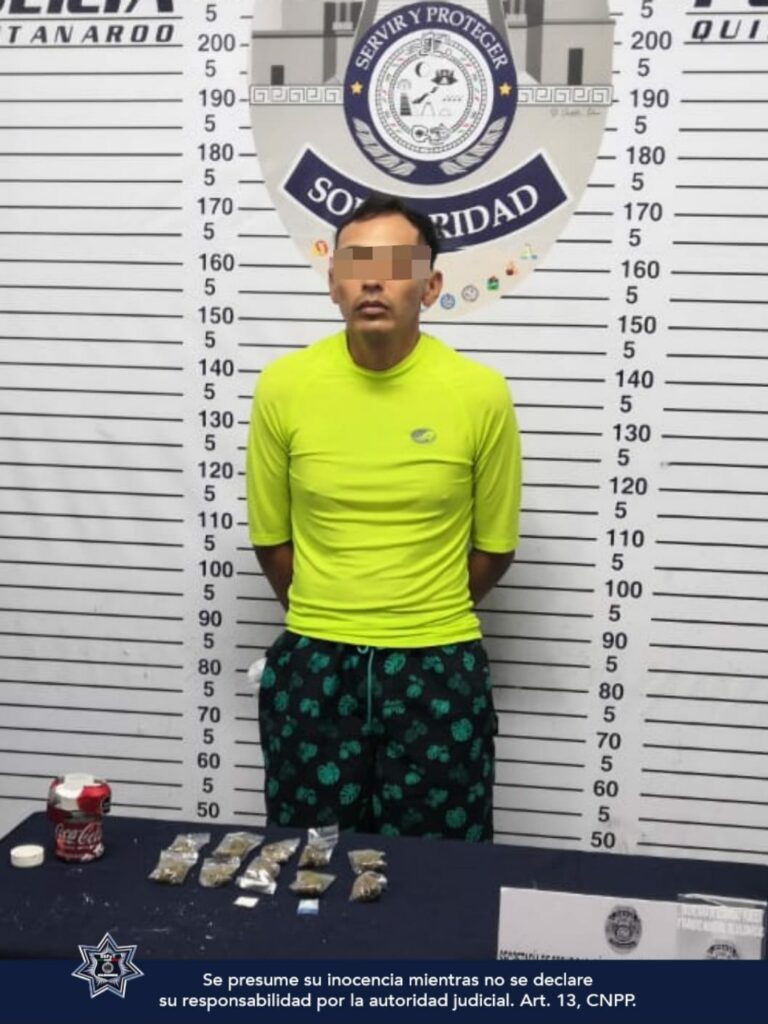 Operaba en la Quinta Avenida detienen al Paul con dosis de drogas