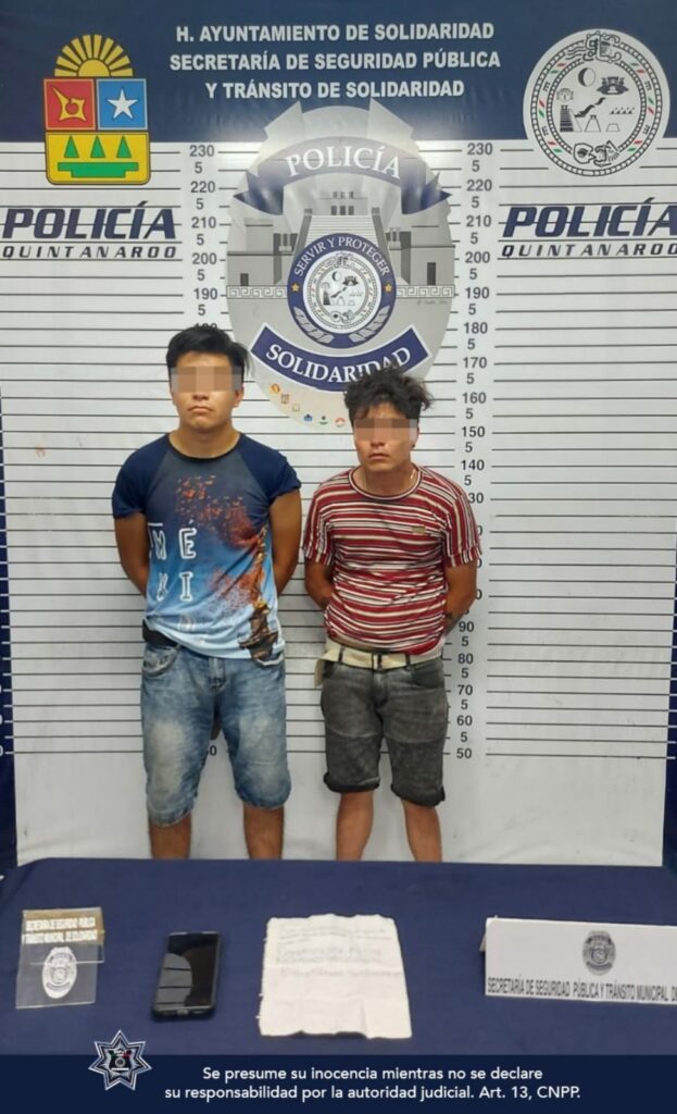 Detienen a extorsionadores por cobro de piso en la zona turística de Playa del Carmen