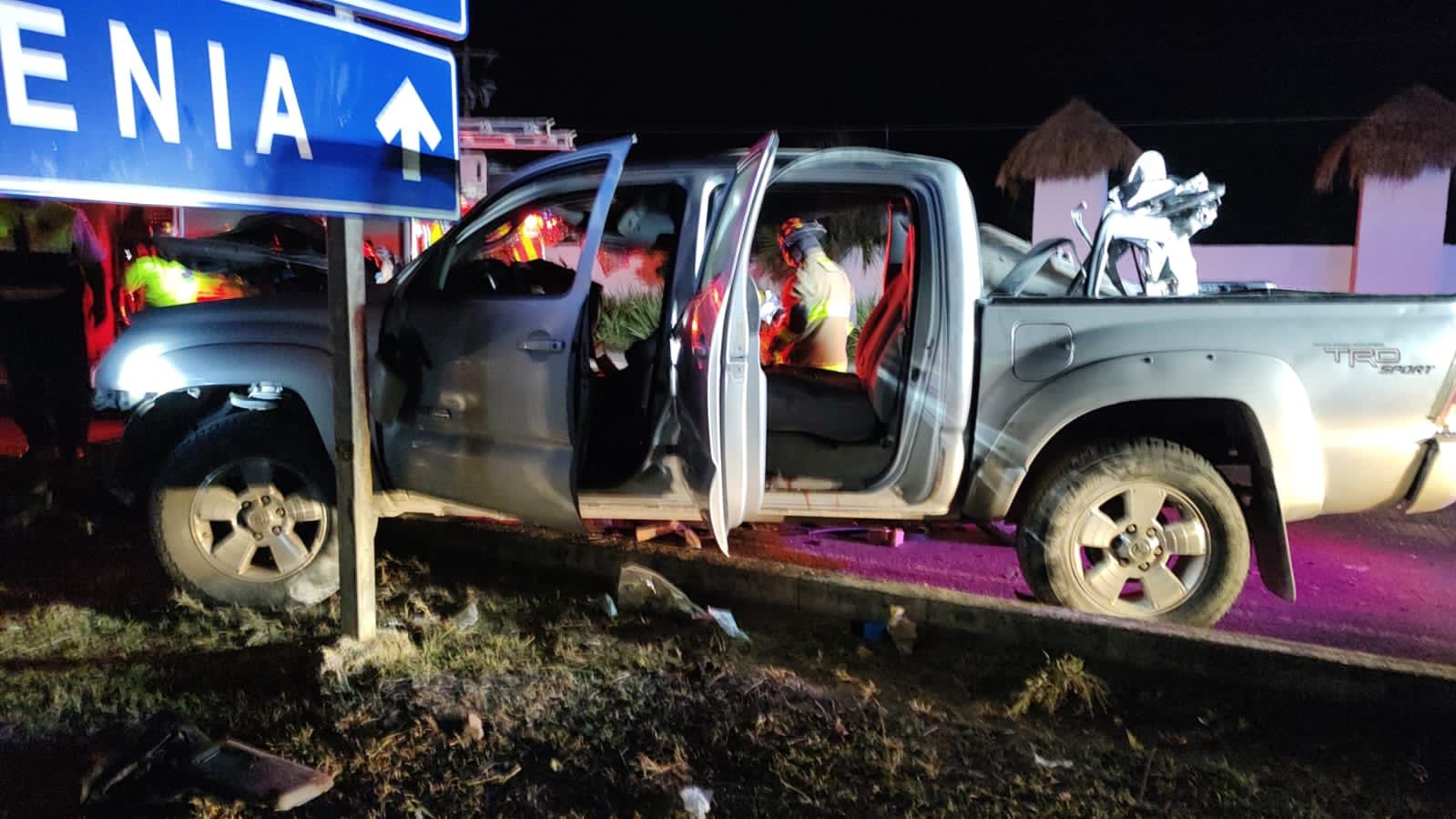 Muere mujer en choque automovilístico en Playa del Carmen
