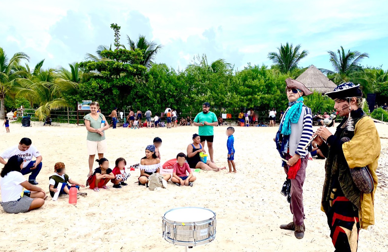 Llevan cuenta cuentos a las playas