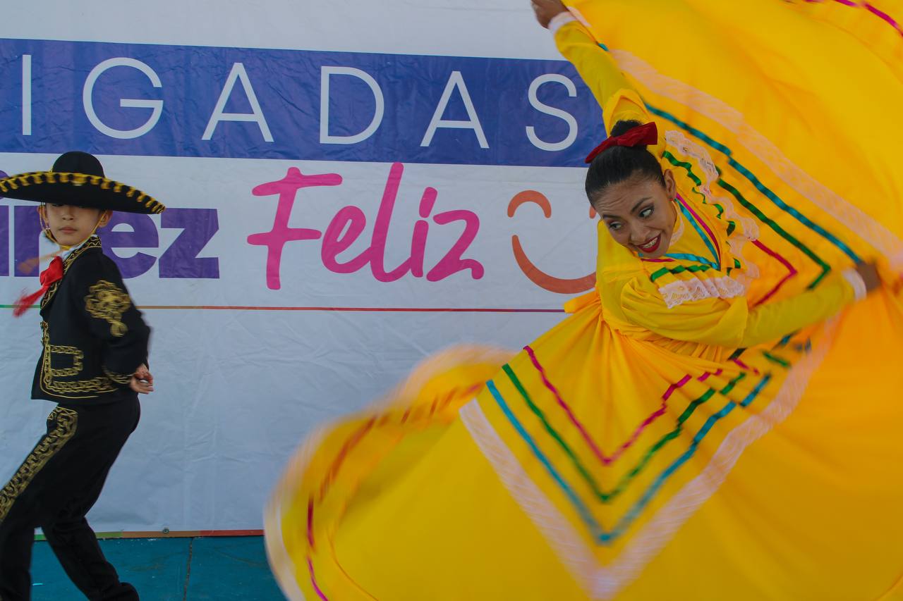 Llega la Brigada Por una Niñez Feliz a la colonia Ejido