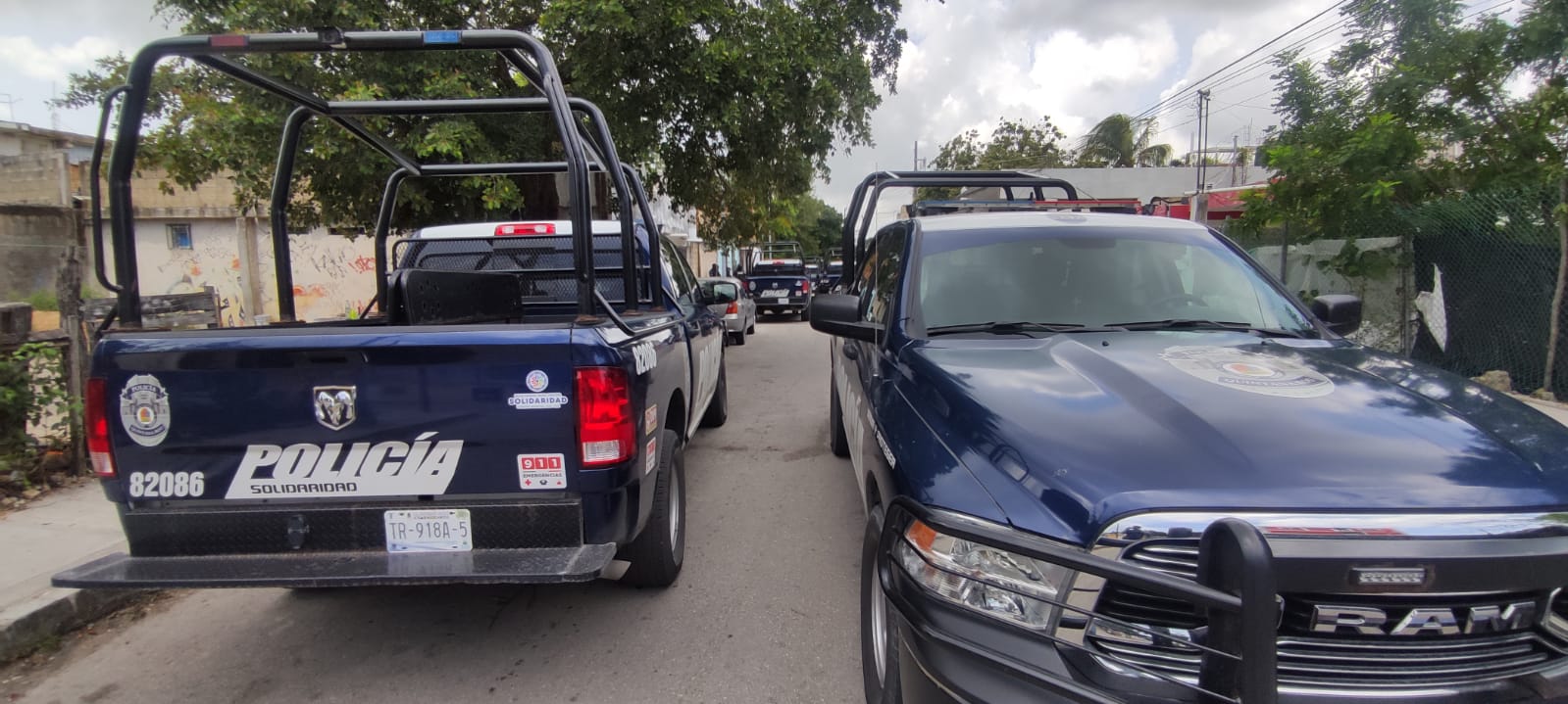Detienen a dos personas en una cuartería de Playa del Carmen