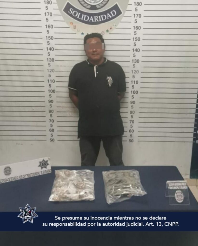 Capturan a narcomenudista que hacía de las suyas en la Quinta Avenida