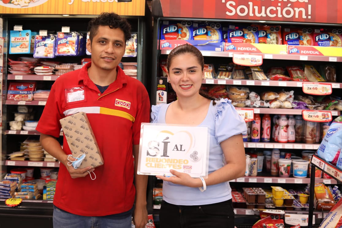 Durante septiembre dile Sí al Redondeo en OXXO