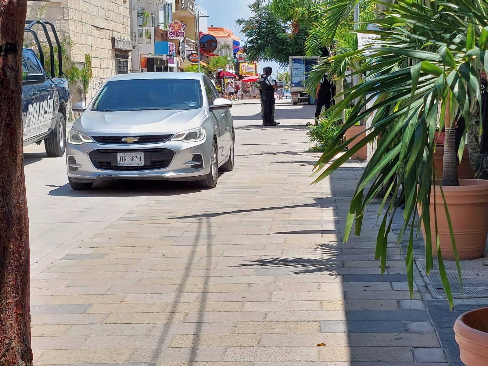 Reportan supuesto robo de nómina en el centro de Playa del Carmen