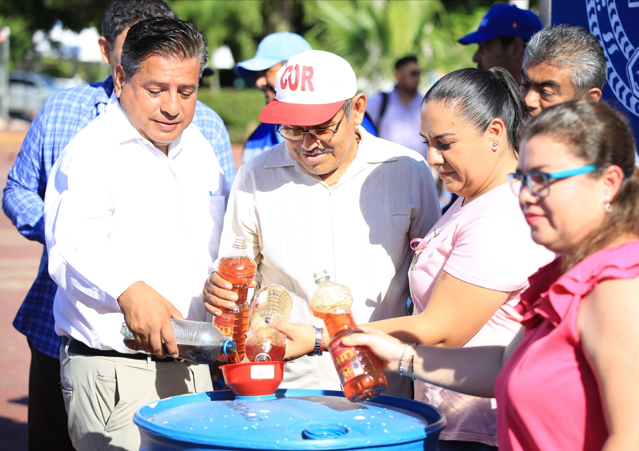 Lili Campos a favor de la cultura del reciclaje