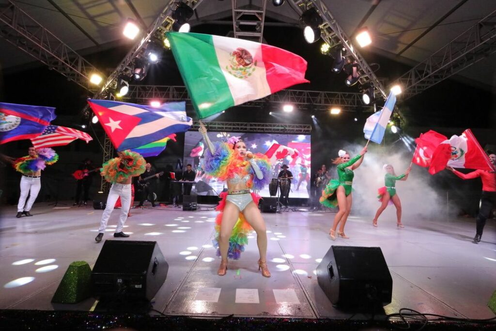 Candente y movida noche con Margarita la diosa de la cumbia
