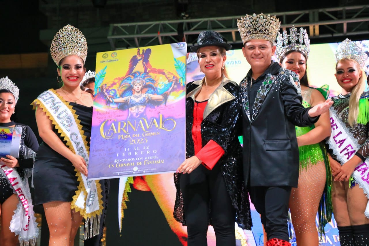 Concluye Carnaval Playa del Carmen 2023 con gran derroche de alegría