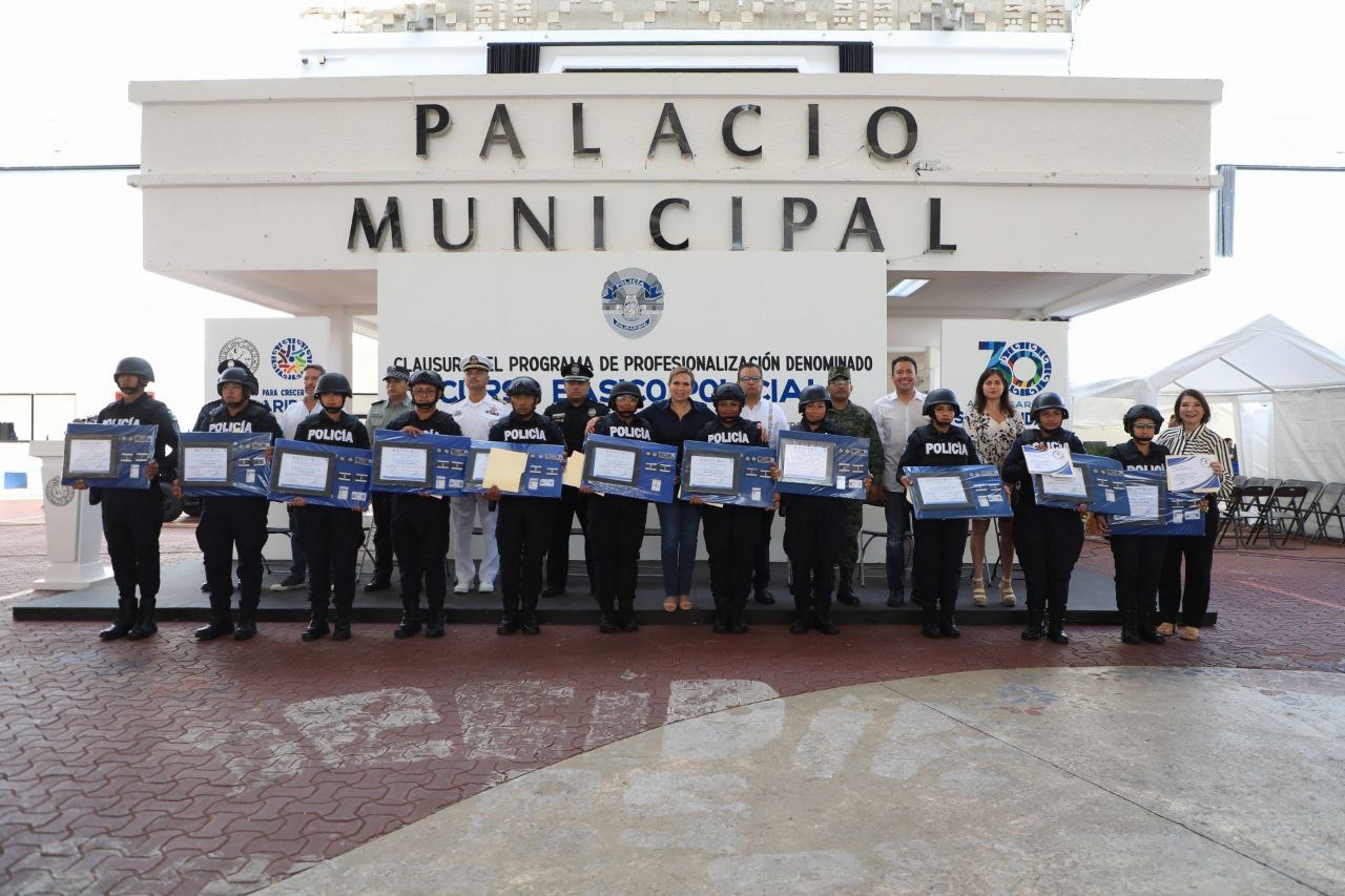 Refuerzan seguridad con más policías preparados