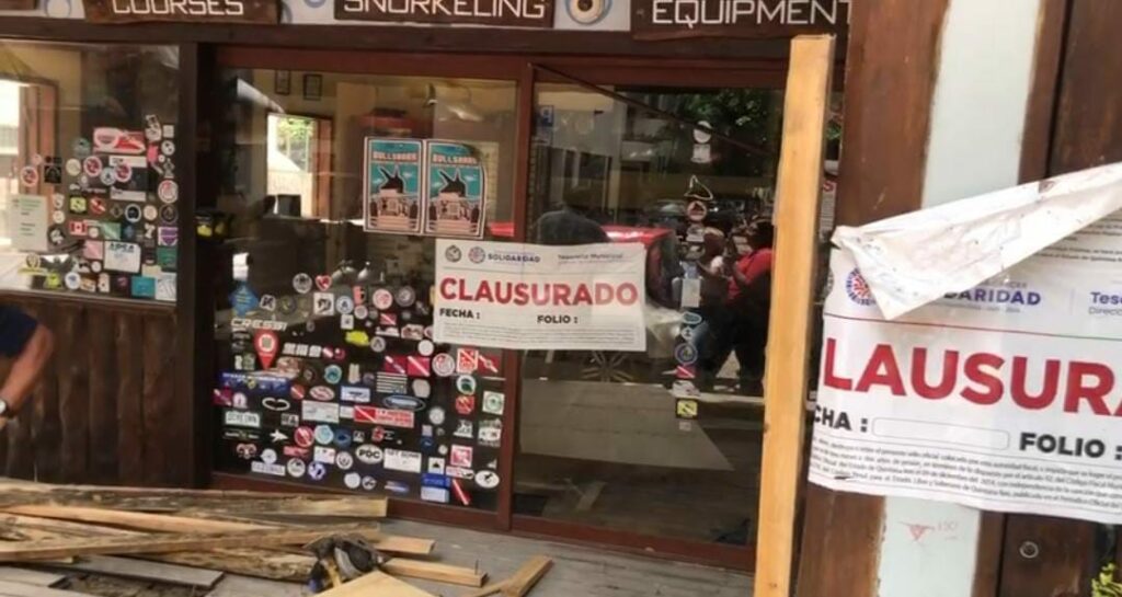 Sigue conflicto por predio donde se ubica "Phantom Divers"; local fue clausurado