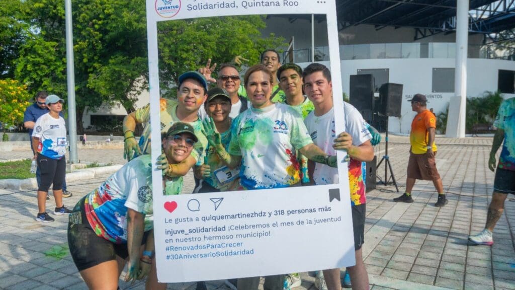 Realizan con éxito Carrera “Píntate por la Juventud”