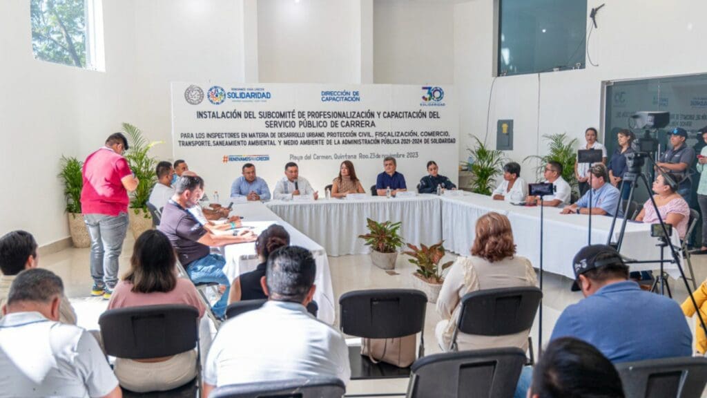 Capacitación profesional a inspectores, para mejor servicio a la población