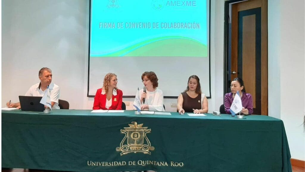 AMEXME Riviera Maya anuncia convenio con la Universidad Autónoma del Estado de Quintana Roo