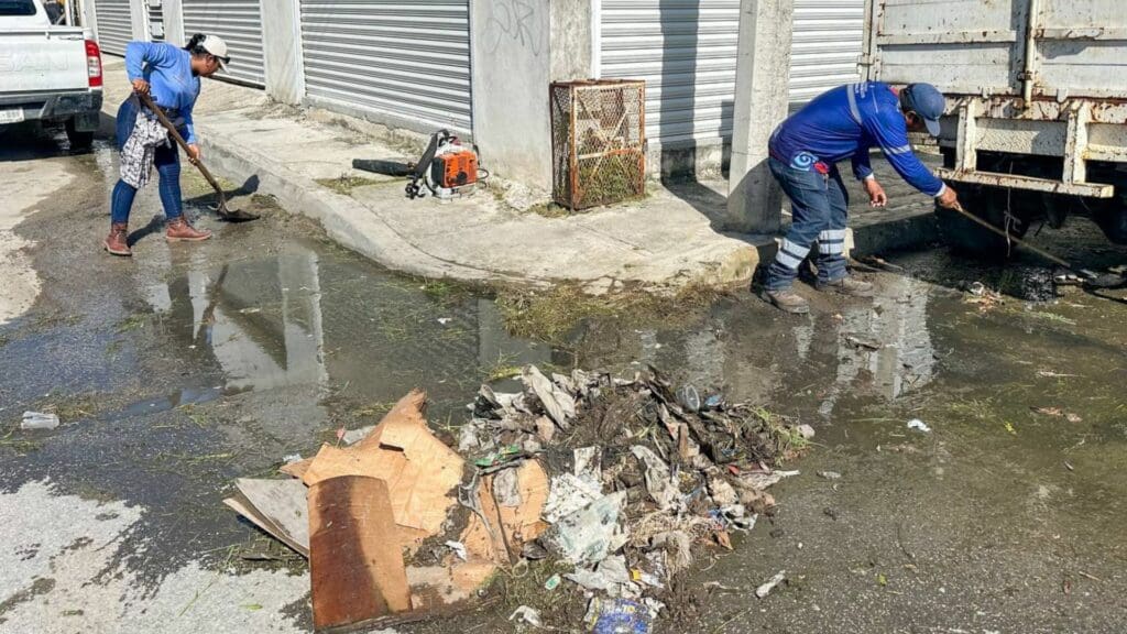 Programa “Barrido de Colonias” logra limpieza integral
